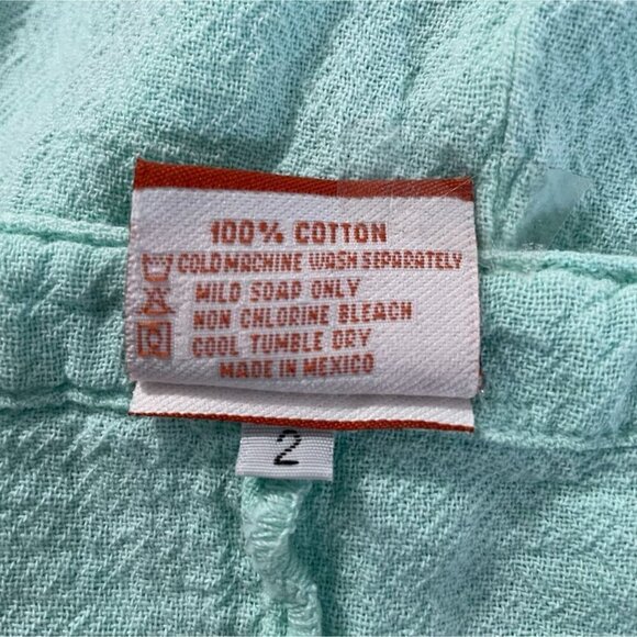 Oh My Gauze! Size 2 Large XL Top Blouse Cold Shoulder Boho Lagenlook - Picture 7 of 7